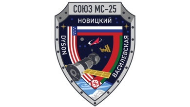 Photo of Roscosmos approves Soyuz MS-25 crew emblem with Belarusian flag