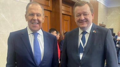 Photo of Aleinik, Lavrov meet in St Petersburg, review Belarus-Russia cooperation