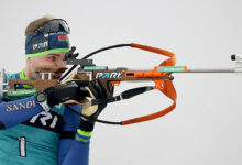 Photo of Belarusian Lazouski wins 20km Individual at Russian Biathlon Cup