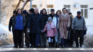 Photo of  Farewell ceremony for Belarus’ cosmonauts heading to Baikonur for space flight