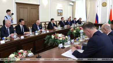 Photo of Belarus’ vice premier meets with governor of Russia’s Orel Oblast | Belarus News | Belarusian news | Belarus today | news in Belarus | Minsk news | BELTA
