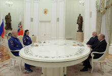 Photo of Lukashenko, Putin meet with Vasilevskaya, Novitsky in Kremlin