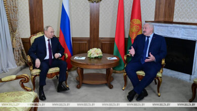 Photo of Security high on agenda of negotiations between Lukashenko, Putin
