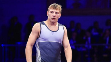 Photo of Khaslakhanau wins European wrestling silver