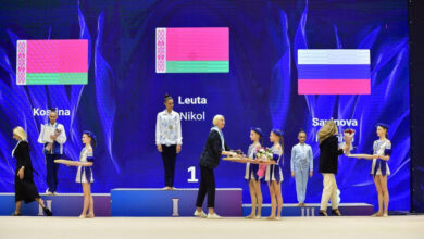 Photo of Belarus wins 24 medals at Sky Grace Grand Prix gymnastics competition in Minsk