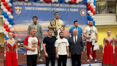 Photo of Беларусы выйгралі тры медалі на турніры па грэка-рымскай барацьбе «Белыя ночы»