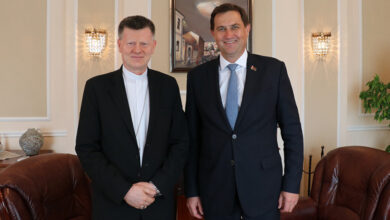 Photo of Belarus’ FM meets with outgoing apostolic nuncio Ante Jozic