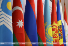 Photo of CIS plenipotentiaries to discuss preparations for CIS summit