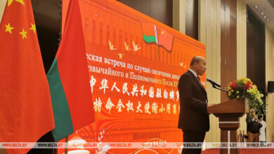 Photo of Outgoing ambassador vows to continue promoting Belarus-China friendship