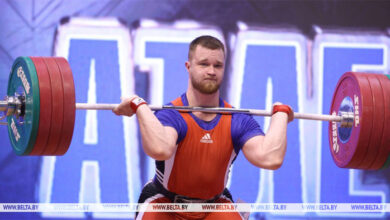 Photo of Беларускі штангіст Саковіч стаў чэмпіёнам свету сярод моладзі 