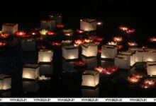 Photo of Water Lantern Festival in Grodno | In Pictures | Belarus News | Belarusian news | Belarus today | news in Belarus | Minsk news | BELTA