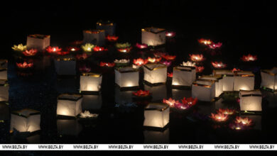 Photo of Water Lantern Festival in Grodno | In Pictures | Belarus News | Belarusian news | Belarus today | news in Belarus | Minsk news | BELTA