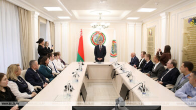 Photo of Paris Paralympics medalists honored in Belarus